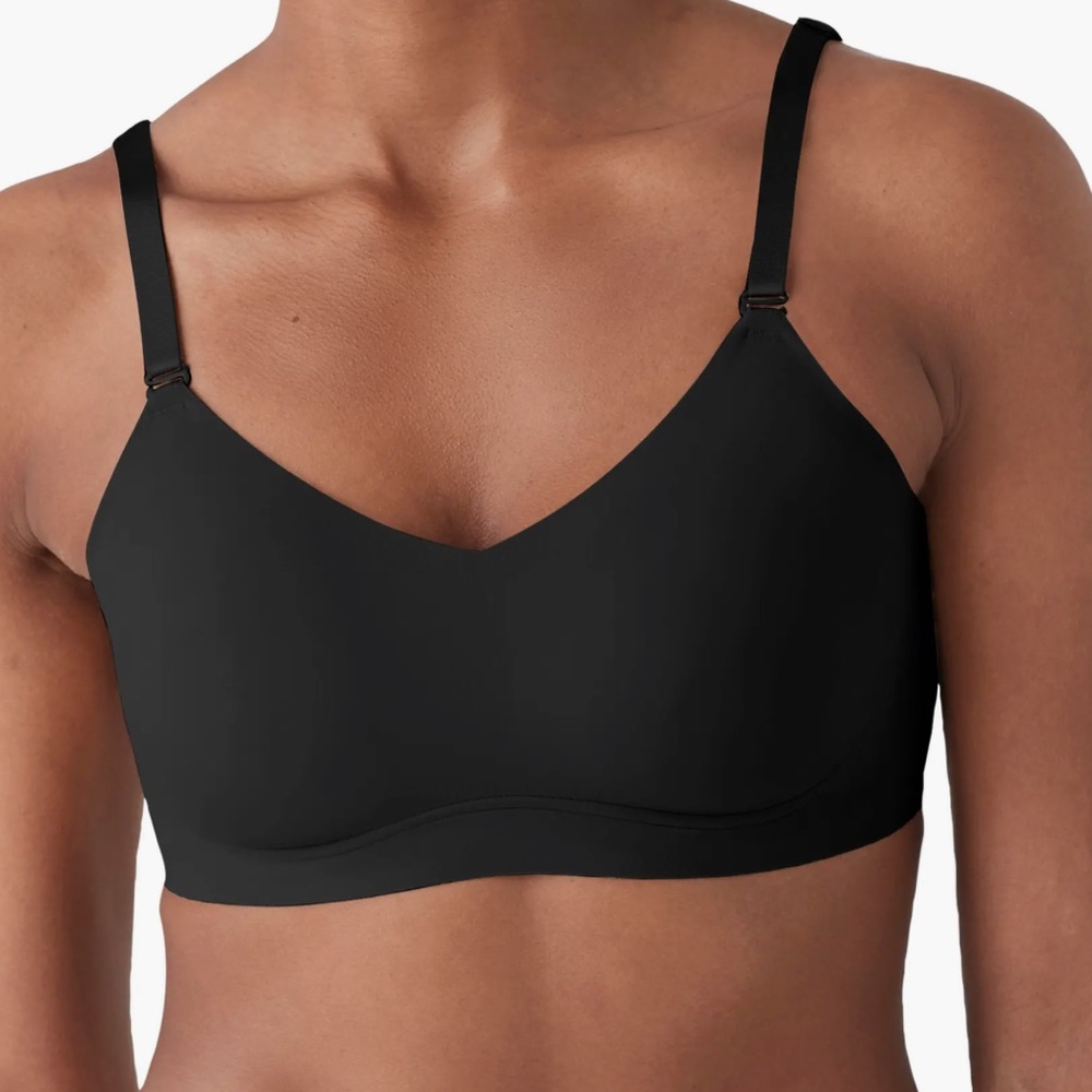 True & Co True Body Lift Bra Bralette Black 3X
